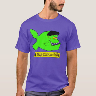 T-shirt Frankenfish-Avertissement ! Peut contenir des OGM