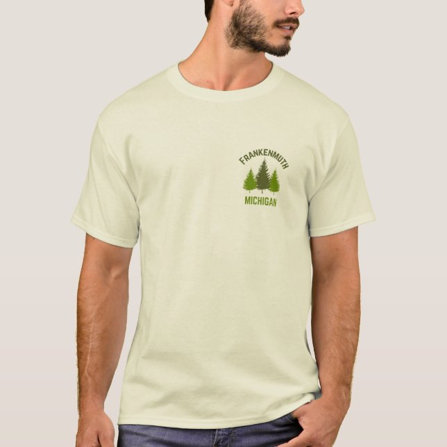 T-shirt Frankenmuth Michigan Mens (Devant)