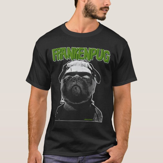 T-shirt frankenpug Classique  804 (Devant)