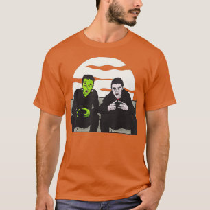 T-shirt Frankenstein Dracula Jeu amusant Halloween Gamer