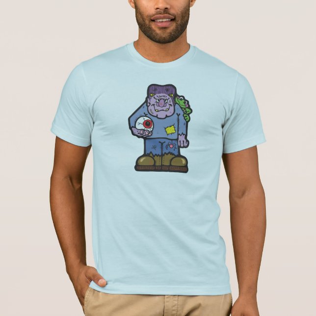 T-shirt frankenstein et grenouille (Devant)