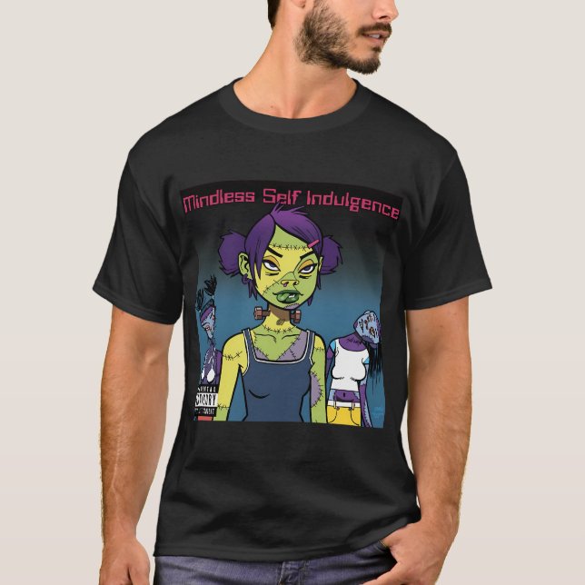 T-shirt Frankenstein Girls Mindless Self Indulgence (Devant)