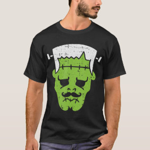 T-shirt Frankenstein Lazy Halloween Costume Horreur Movie 