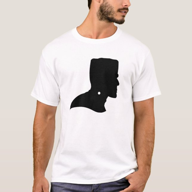 T-SHIRT FRANKENSTEIN SILHOUETTE (Devant)