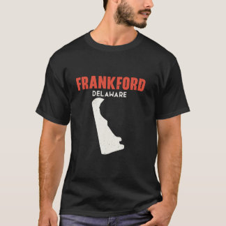 T-shirt Frankford Delaware USA State America Travel Delawa