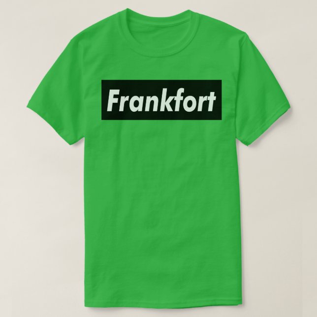 T-shirt Frankfort Meat Brown (Design devant)