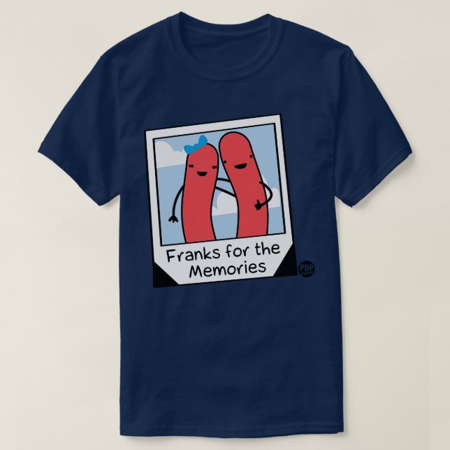 T-SHIRT FRANKS POUR SOUVENIRS (Design devant)