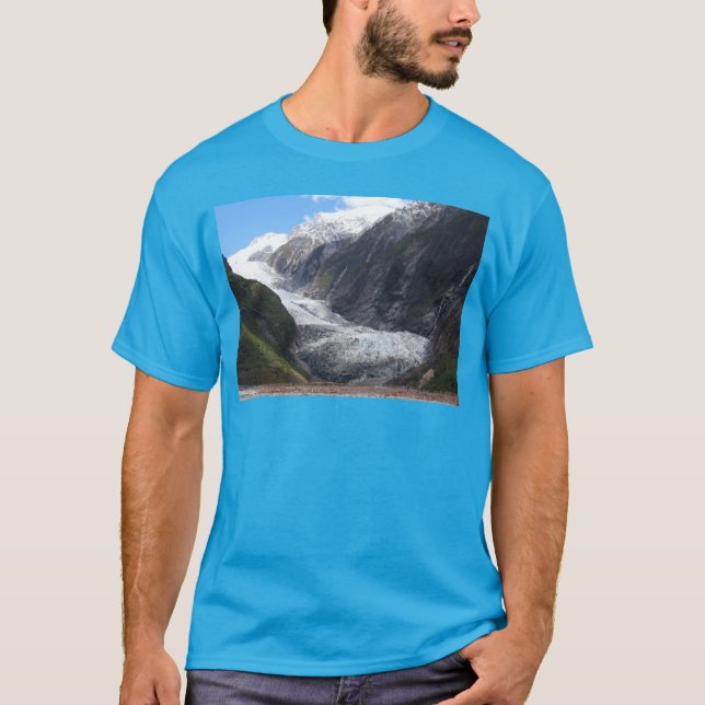 T-shirt Franz Josef Glacier, Nouvelle-Zélande (Devant)