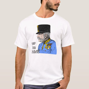 T-shirt Franz Joseph, Autriche Empereur Habsbourg