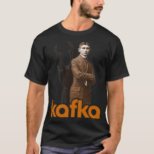 T-shirt Franz Kafka Metamorphosis Auteur FanArt Hommage