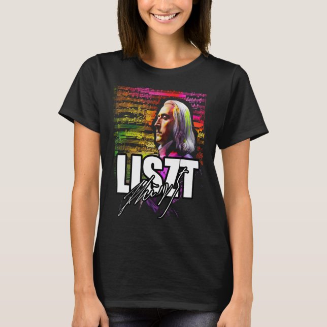T-shirt Franz Liszt (Devant)