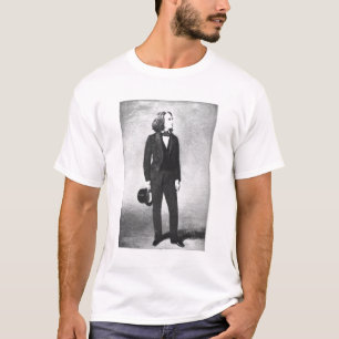 T-shirt Franz Liszt (1811-86) 1856 (litho) (photo de b/w)