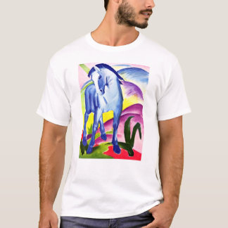 T-shirt Franz Marc - cheval bleu I
