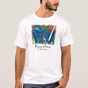 T-shirt Franz Marc - chevaux bleus