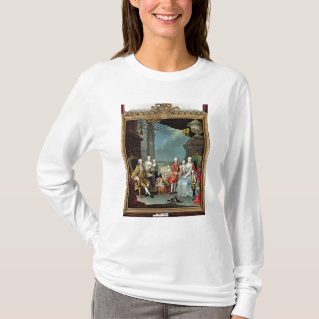 T-shirt Franz Stephan I avec son épouse Marie-Therese (Devant)