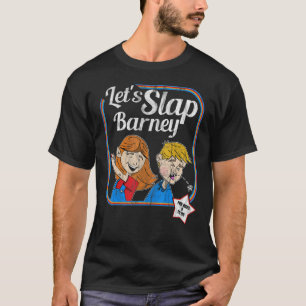 T-shirt Frappe Barney gifle pari gifle gifle 1