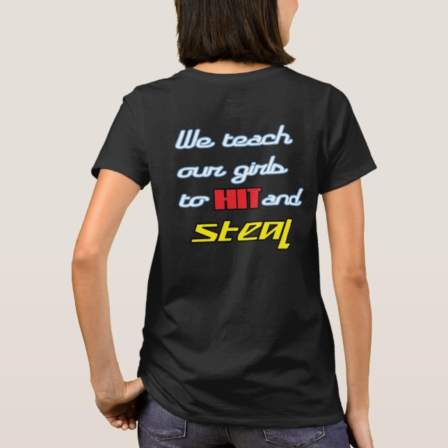 T-shirt "Frappe et vole" (Dos)