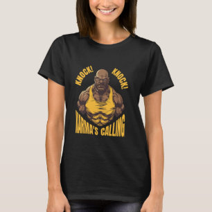 T-shirt Frappe ! Karma's Calling - Muscular Man Design
