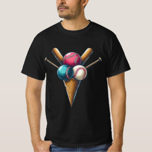 T-shirt Frappez-le de la crème glacée du parc rencontre le