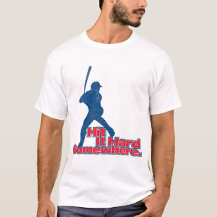 T-shirt Frappez-le durement quelque part !