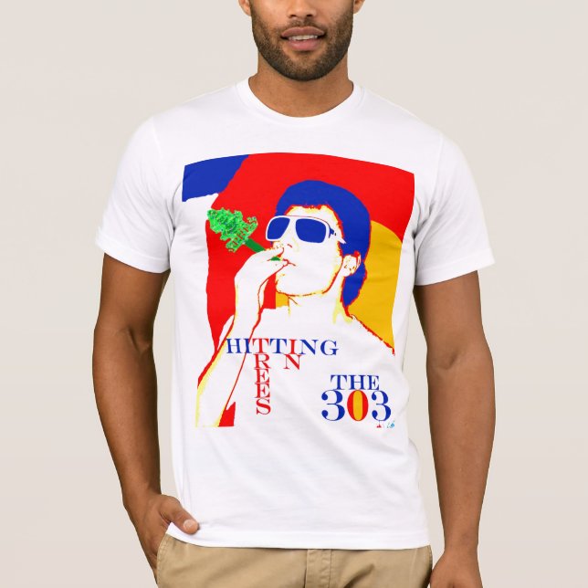 T-shirt Frappez-le et stoppez-le (Devant)