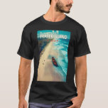 T-shirt Fraser Island K'gari Australie Travel Art Vintage<br><div class="desc">Île Fraser dans un style vectoriel. K'gari,  également connue sous son ancien nom Fraser Island,  est une île de sable classée au patrimoine mondial le long de la côte sud-est.</div>