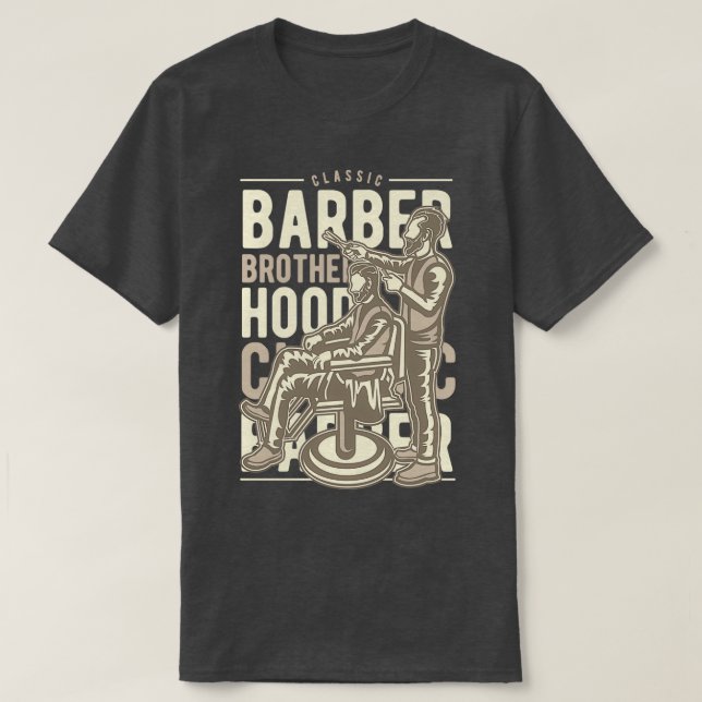 T-shirt Fraternité barbier 19 (Design devant)