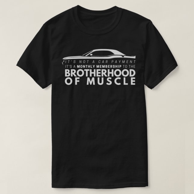 T-shirt Fraternité des muscles (Design devant)