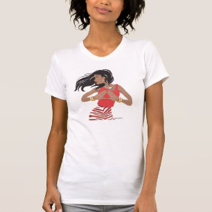 T-shirt Fraternité rouge et blanche de sororité