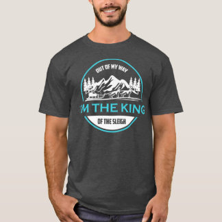 T-shirt Frayer le chemin, je suis le roi du traîneau199