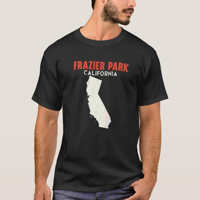 T-shirt Frazier Park California USA State America Travel C (Devant)