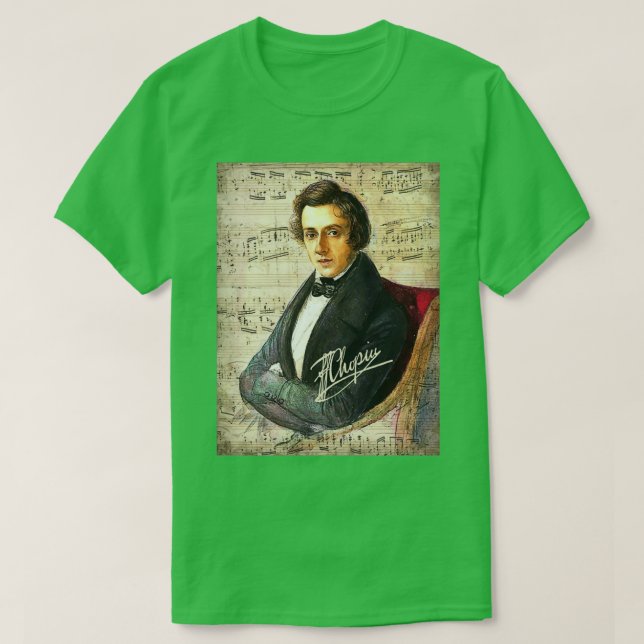 T-shirt Frdric Chopin (2) (Design devant)