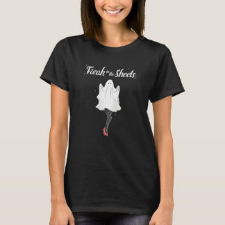 T-shirt Freak Dans Les Feuilles Éffrayant Mignonne Drôle F