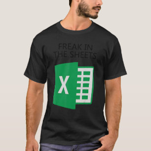 T-shirt Freak Dans Les Feuilles Excel Halloween