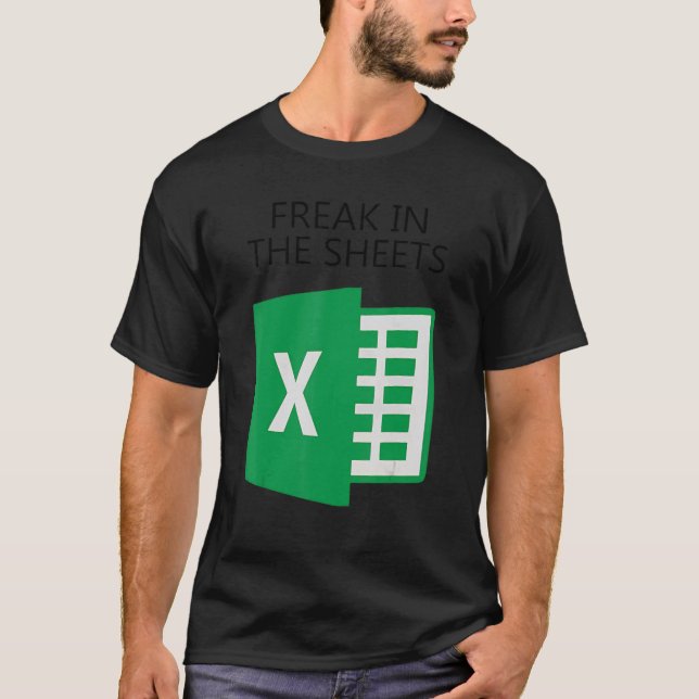 T-shirt Freak Dans Les Feuilles Excel Halloween (Devant)