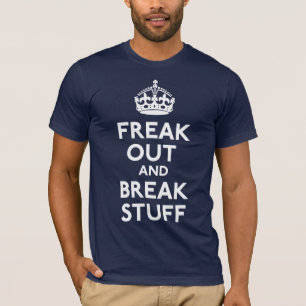 T-shirt Freak et cassez la chemise de substance