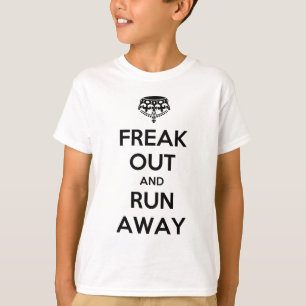 T-shirt Freak la course loin empêchent d'entrer le calme