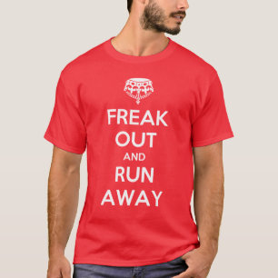 T-shirt Freak la course loin empêchent d'entrer le calme
