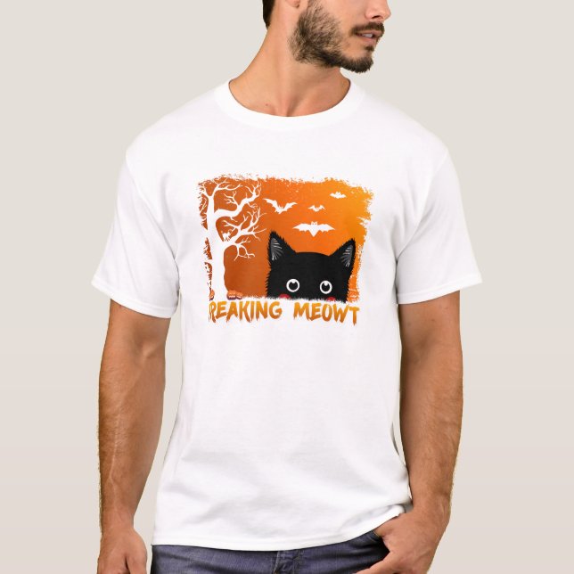 T-shirt Freaking Meowt (Devant)