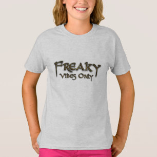 T-shirt "Freaky Vibes Only"-dgn1 par Maaya Prints, Enfants