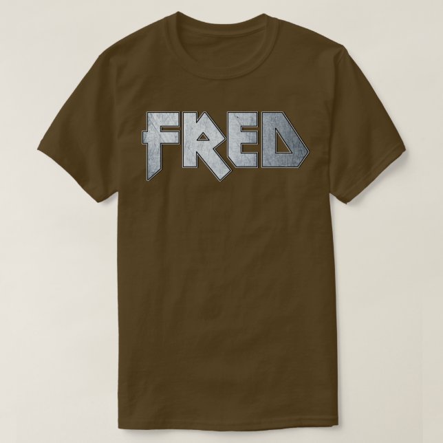 T-shirt Fred en métal lourd (Design devant)