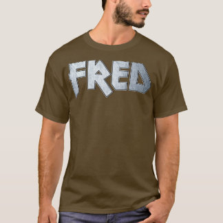 T-shirt Fred en métal lourd