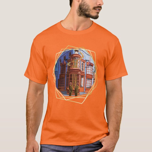 T-shirt Fred et George à Weasley's Wizard Wheezes (Devant)