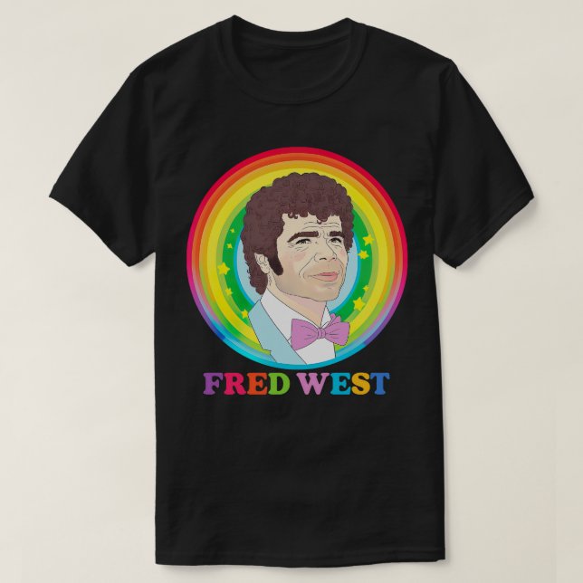T-shirt Fred West 90s Style Design esthétique (Design devant)