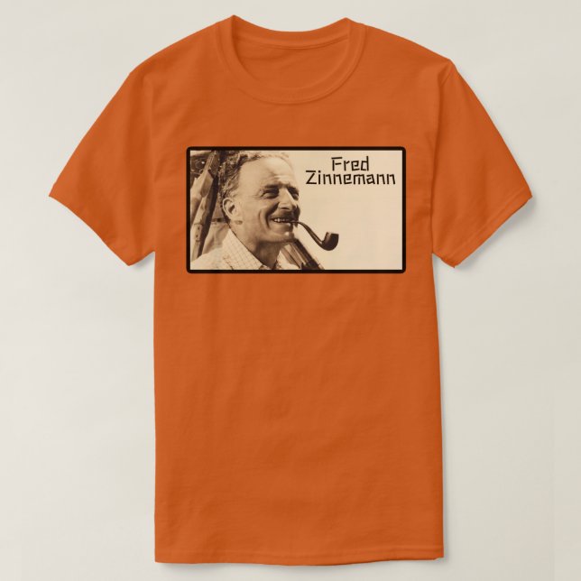 T-shirt Fred Zinnemann Autriche Hollywood Legend (Design devant)