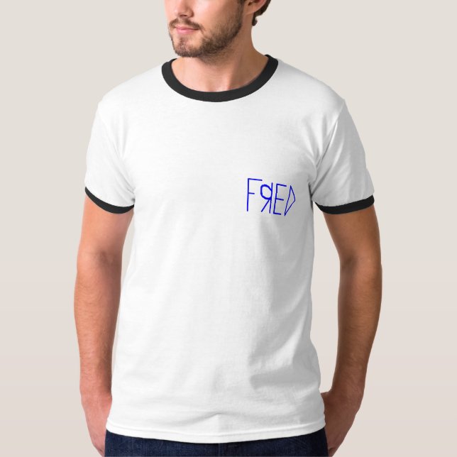 T-shirt fredblue (Devant)