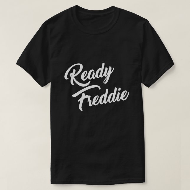 T-SHIRT FREDDIE PRÊT (Design devant)
