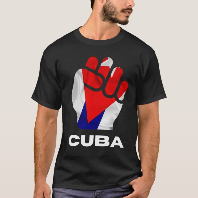 T-shirt Freddom pour Cuba (Devant)