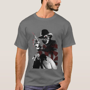 T-shirt Freddy contre Jason   Freddy Seeing Red