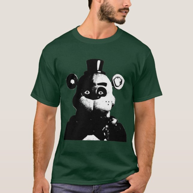 T-shirt Freddy Fazbear effrayant ami mème FNaF (Devant)